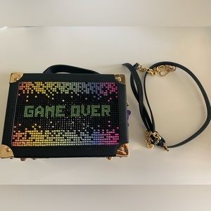 Aldo Game Over Crystal Studded Bag